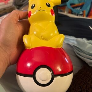 Yellow and Red Pikachu Action Figure Playset